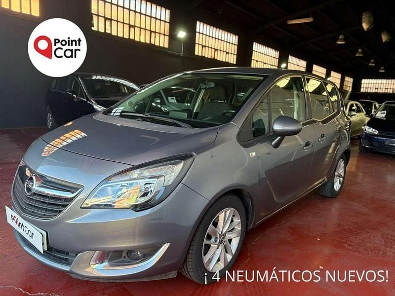 Gris Usado 2017 Opel Meriva Selective Monovolumen | 9490 € (Precio justo) - Imagen 1/4