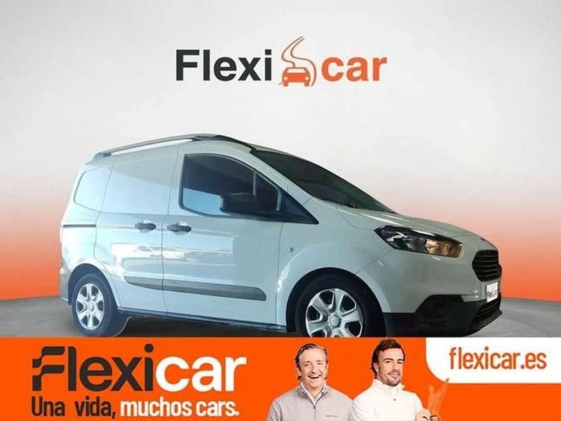 Blanco Usado 2019 Ford Tourneo Courier Ambiente Monovolumen | 8090 € (Buen precio) - Imagen 1/4