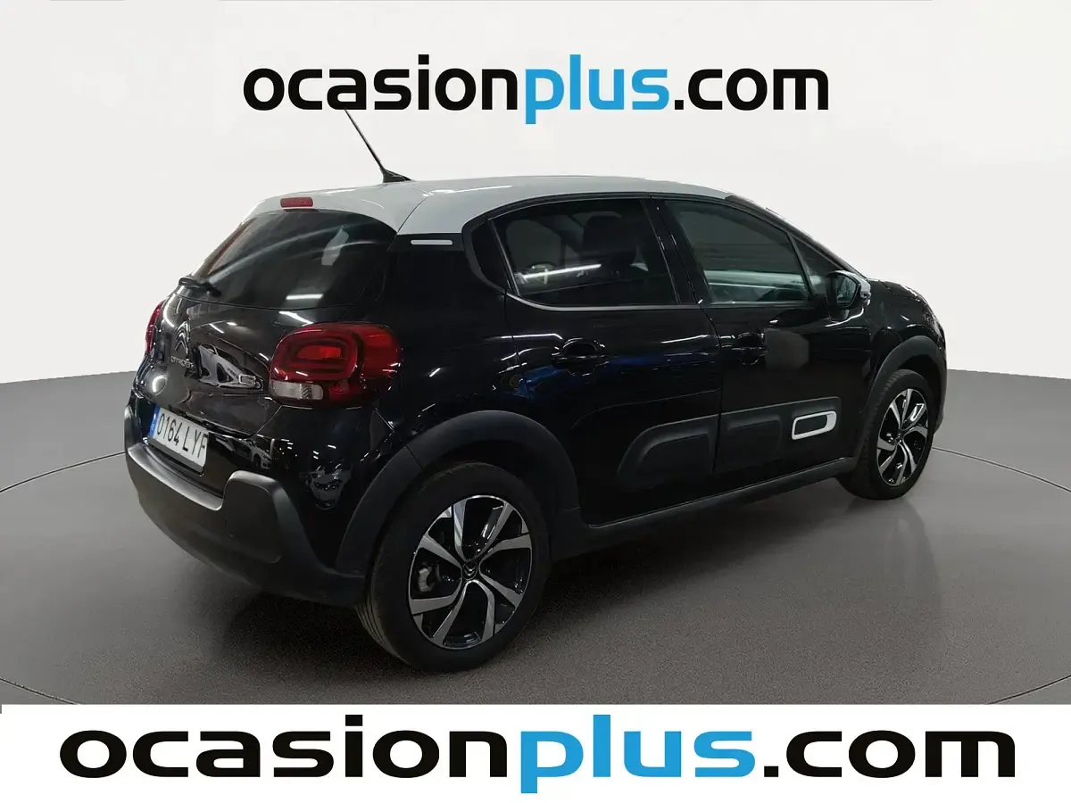 Usado Citroën C3 Shine 102 CV (75 kW) 2022 Negro Utilitario