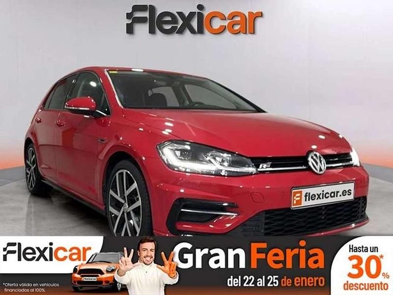 Rojo Usado 2018 VW Golf VII Sportline Familiar | 20.790 € (Precio justo) - Imagen 1/4