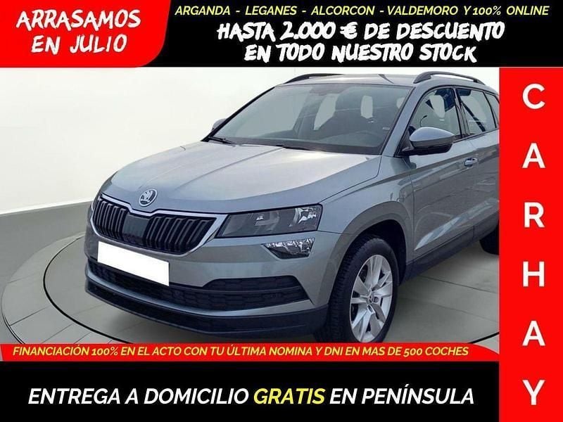 Gris Usado 2019 Skoda Karoq Ambition SUV | 17.890 € (Precio justo) - Imagen 1/4