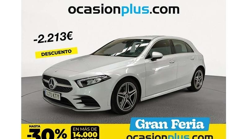 Plateado Usado 2019 Mercedes A180 AMG Utilitario | 22.137 € (Buen precio) - Imagen 1/4