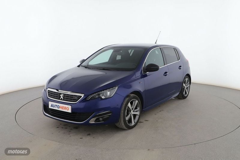 Azul Usado 2016 Peugeot 308 GT-line Berlina | 9699 € (Buen precio) - Imagen 1/3