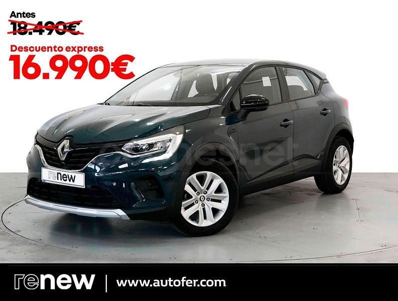 Usado Renault Captur Equilibre 90 CV (66 kW) 2023 Azul SUV