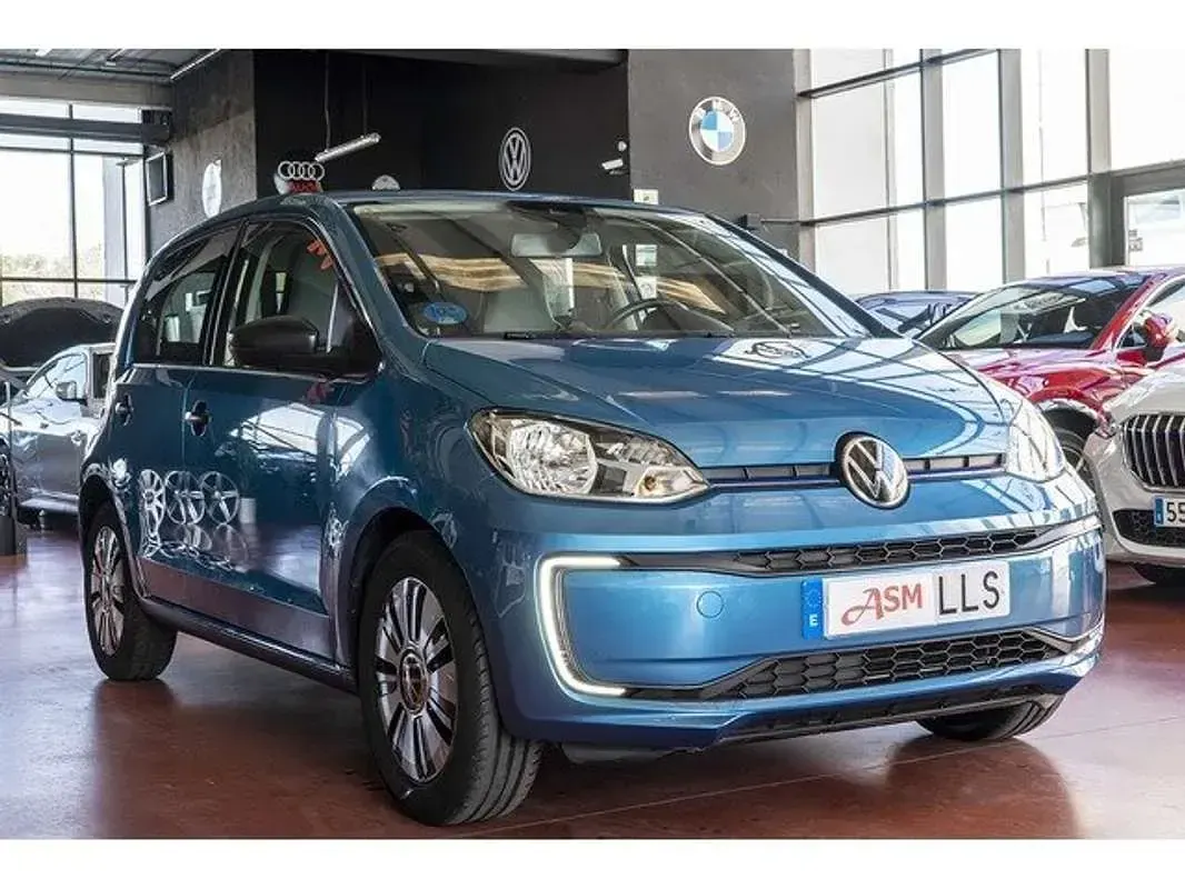 Usado VW e-up! 61 kW (83 CV) 2020 Azul Utilitario