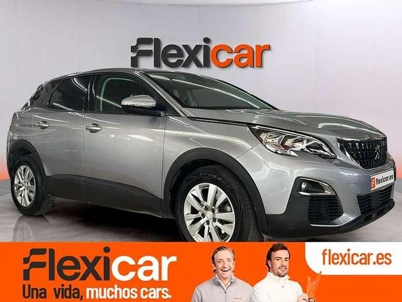 Usado Peugeot 3008 Active 131 CV (96 kW) 2021 Gris SUV