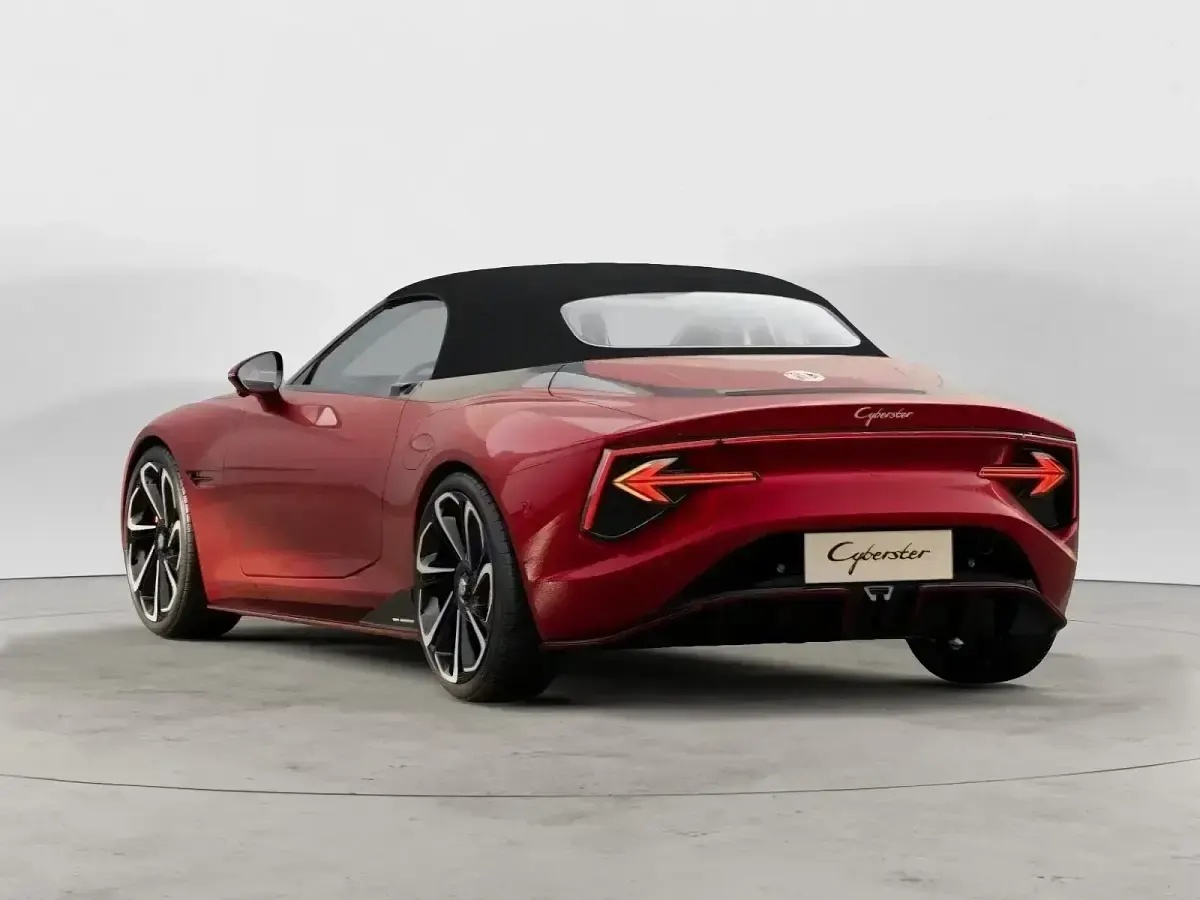 Nuevo MG Cyberster 375 kW (510 CV) 2025 Rojo Descapotable