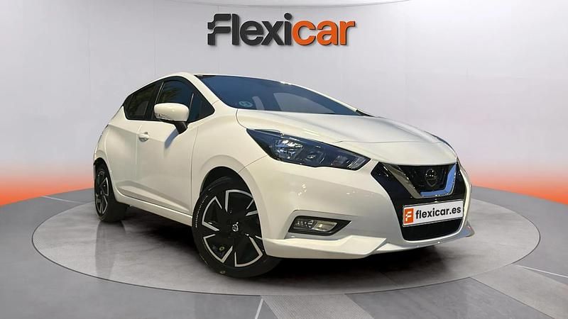 Blanco Usado 2021 Nissan Micra Acenta Utilitario | 10.390 € (Super precio) - Imagen 1/4