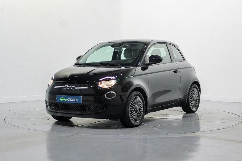Negro Usado 2022 Fiat 500e Icon Berlina | 16.490 € (Precio justo) - Imagen 1/4
