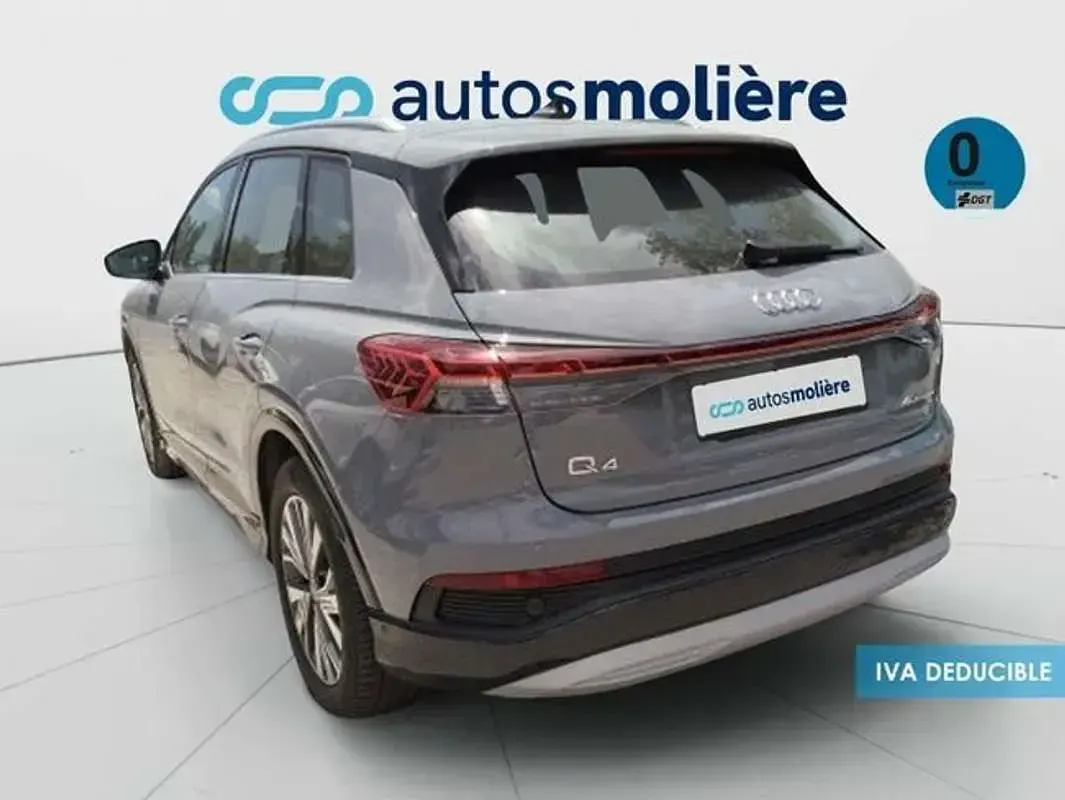 Usado Audi Q4 e-tron Advanced Plus 150 kW (204 CV) 2023 Gris SUV
