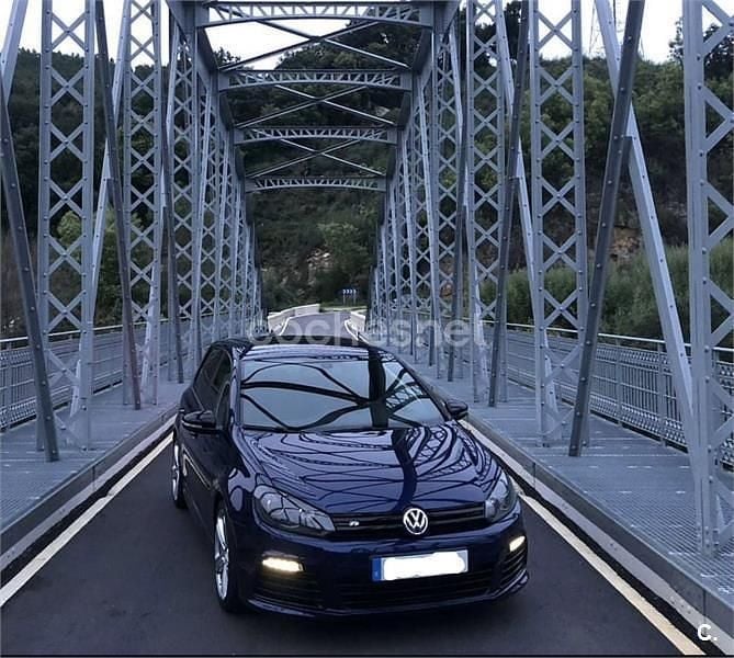 Usado VW Golf VII R 270 CV (198 kW) 2012 Azul Berlina