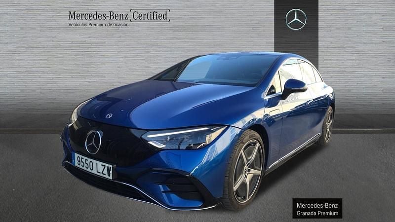 Azul Usado 2022 Mercedes EQE350 Berlina | 45.900 € (Super precio) - Imagen 1/4
