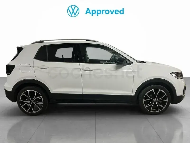 Usado VW T-Cross Sportline 110 CV (80 kW) 2021 Blanco SUV