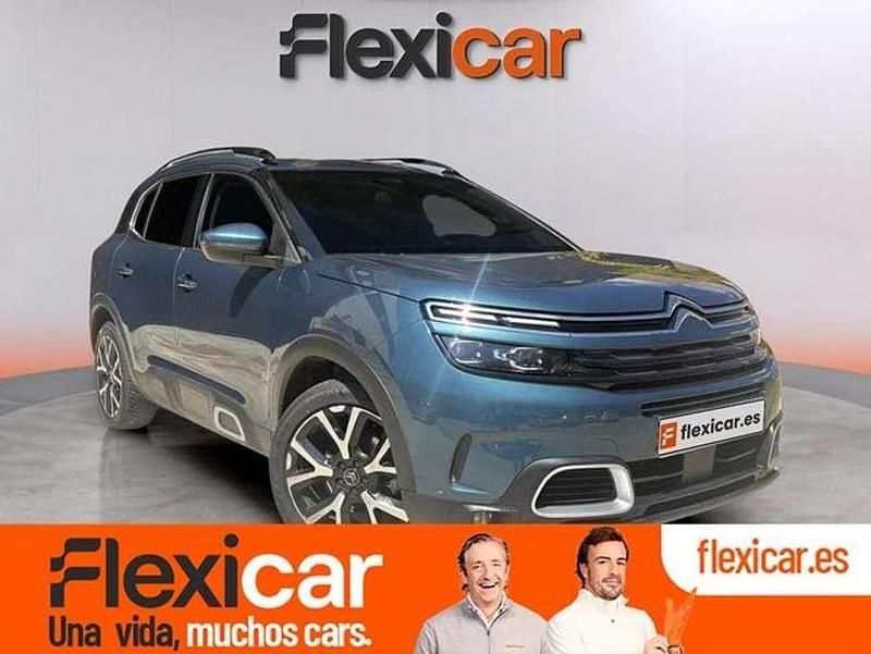 Verde Usado 2022 Citroën C5 Aircross PureTech SUV | 14.990 € (Buen precio) - Imagen 1/4