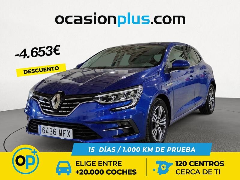 Azul Usado 2023 Renault Mégane IV Zen Berlina | 19.190 € (Precio justo) - Imagen 1/4