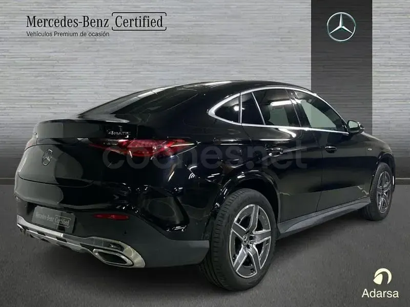 Usado Mercedes GLC300de AMG line 333 CV (244 kW) 2025 Negro Coupe
