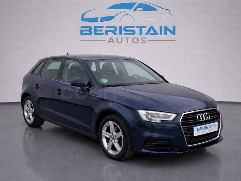 Usado Audi A3 150 CV (110 kW) 2020 Azul Berlina