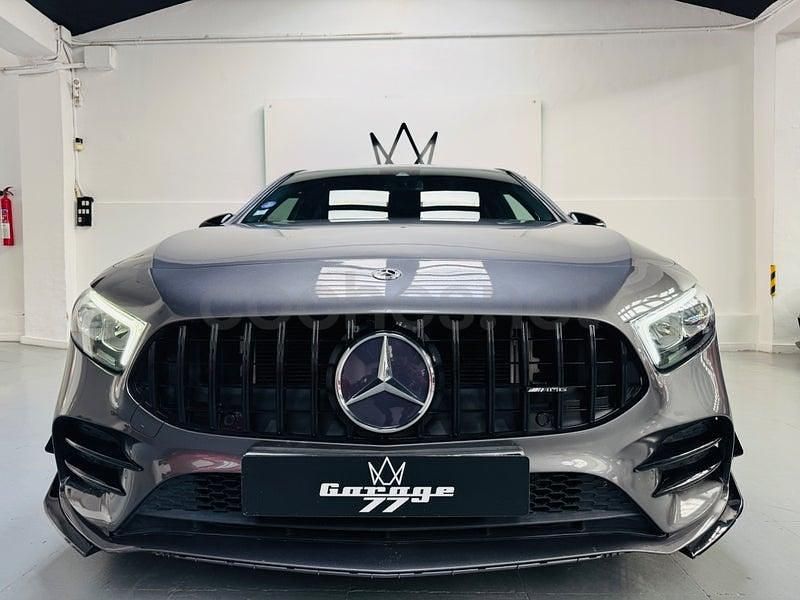 Usado Mercedes A200 163 CV (119 kW) 2018 Gris / plata Berlina