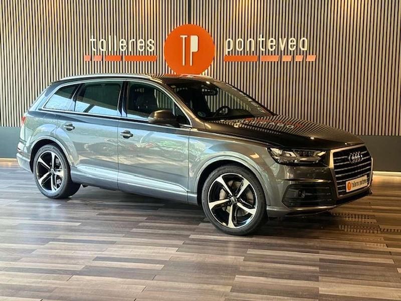 Gris Usado 2018 Audi Q7 Sport SUV | 49.500 € - Imagen 1/4