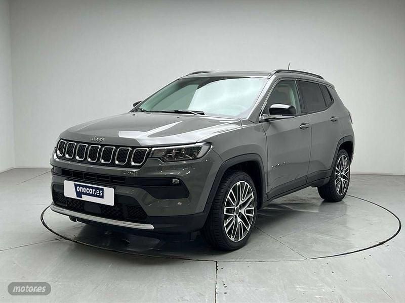 Gris Usado 2022 Jeep Compass Limited SUV | 26.490 € - Imagen 1/4