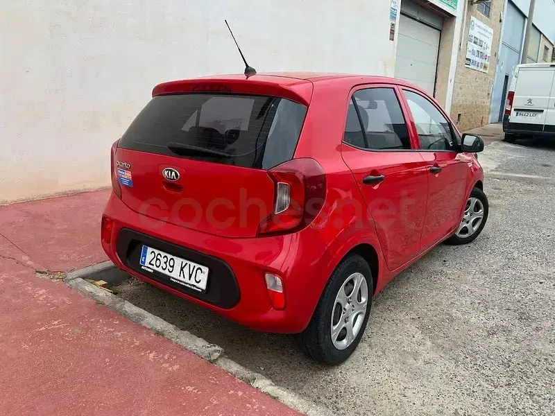 Usado Kia Picanto 67 CV (49 kW) 2019 Rojo Utilitario