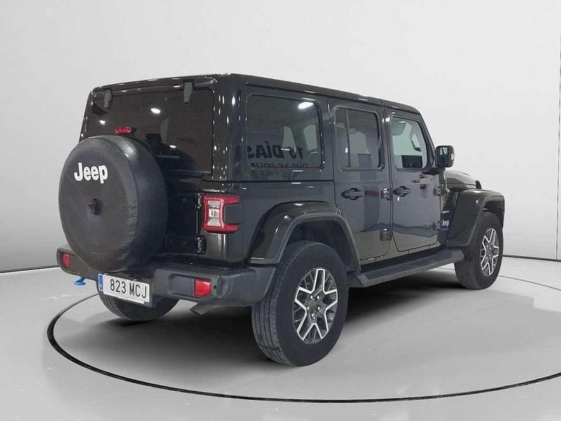 Usado Jeep Wrangler Sahara 386 CV (283 kW) 2022 Negro SUV