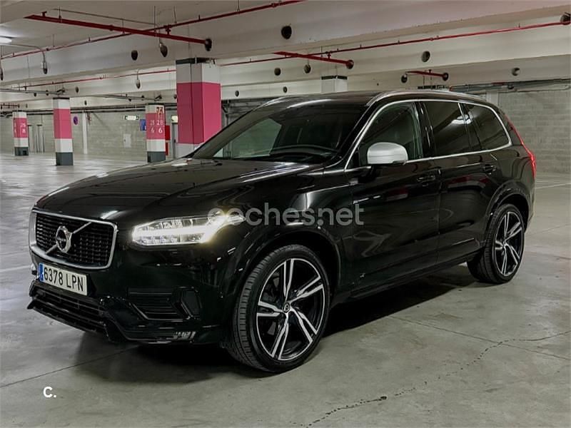 Usado Volvo XC90 R-Design 235 CV (172 kW) 2018 Negro SUV