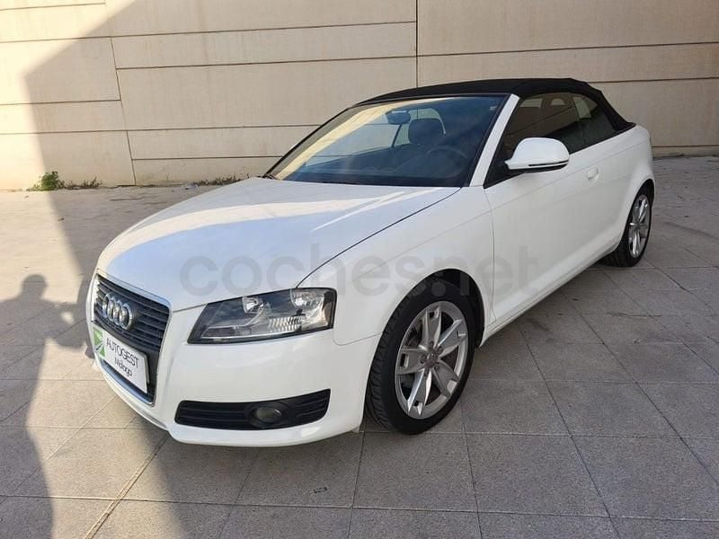 Usado Audi A3 Cabriolet Ambition 105 CV (77 kW) 2008 Blanco Descapotable