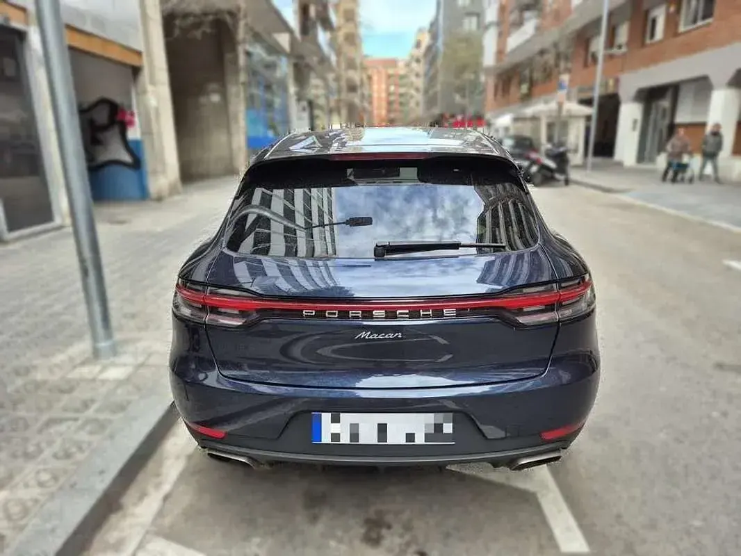 Usado Porsche Macan 245 CV (180 kW) 2021 Azul SUV