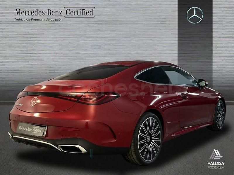 Usado Mercedes CLE220 197 CV (144 kW) 2024 Rojo Coupe