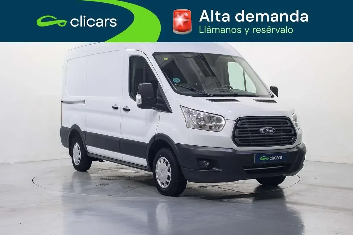 Usado Ford Transit Trend 105 CV (77 kW) 2018 Blanco Van