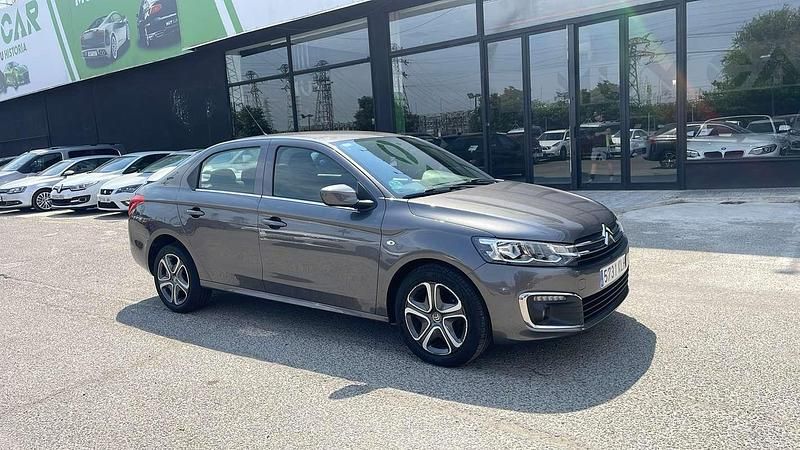 Gris Usado 2018 Citroën C-Elysee I Shine Utilitario | 8990 € (Precio justo) - Imagen 1/4