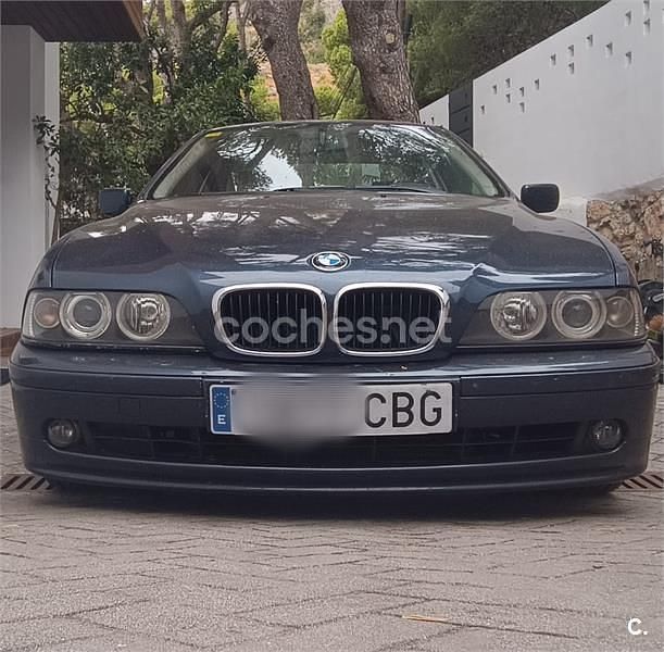 Usado BMW 520 Exclusive 136 CV (100 kW) 2000 Azul Berlina