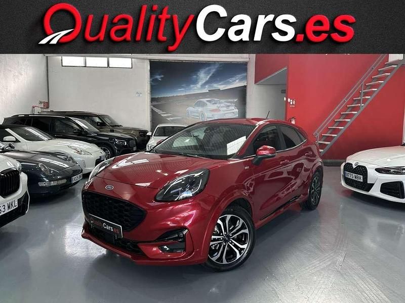 Burdeos Usado 2020 Ford Puma ST-Line SUV | 17.400 € (Precio justo) - Imagen 1/4