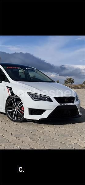 Usado Seat Leon FR 180 CV (132 kW) 2014 Blanco Berlina