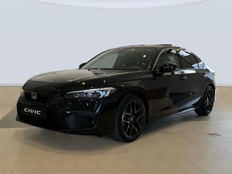 Negro Nuevo 2025 Honda Civic Advance Berlina | 39.600 € (Precio justo) - Imagen 1/4