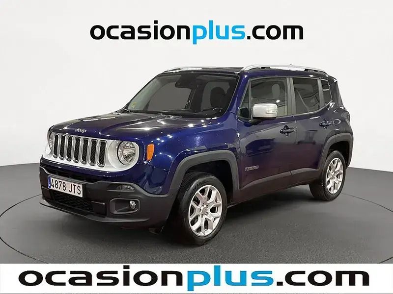 Azul Usado 2016 Jeep Renegade Limited SUV | 15.250 € (Precio justo) - Imagen 1/4