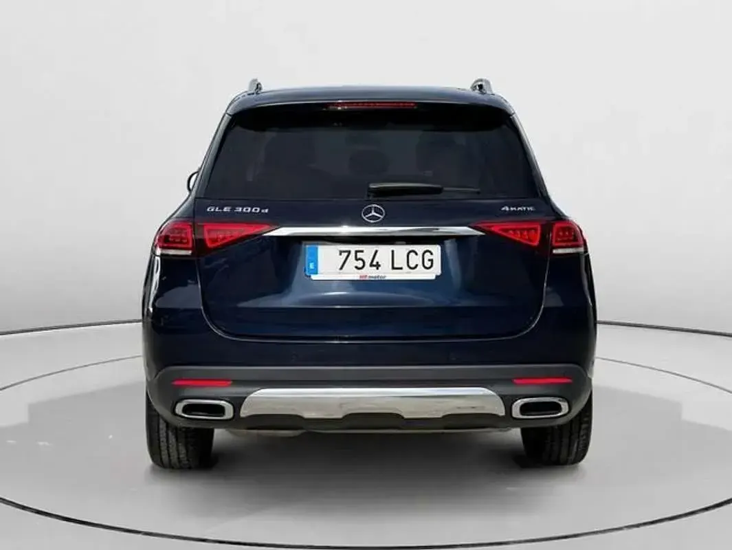 Usado Mercedes GLE300 245 CV (180 kW) 2019 Azul SUV