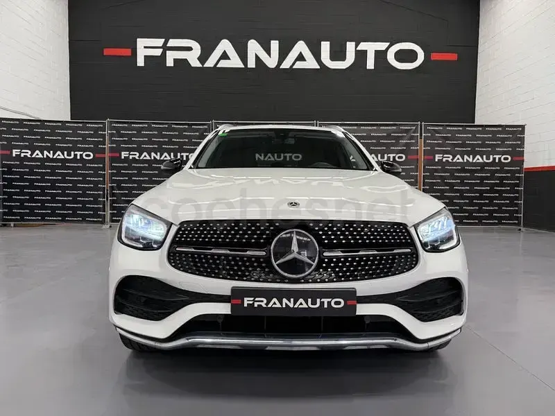Usado Mercedes GLC220 194 CV (142 kW) 2022 Blanco SUV