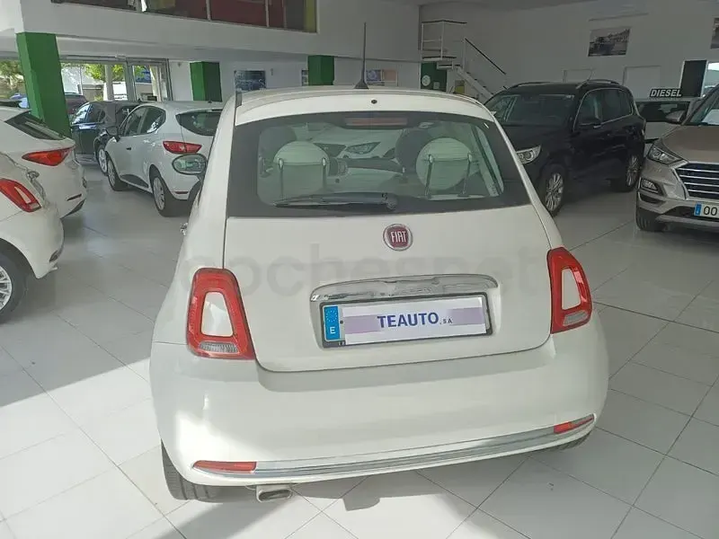 Usado Fiat 500 Lounge 69 CV (50 kW) 2017 Blanco Berlina