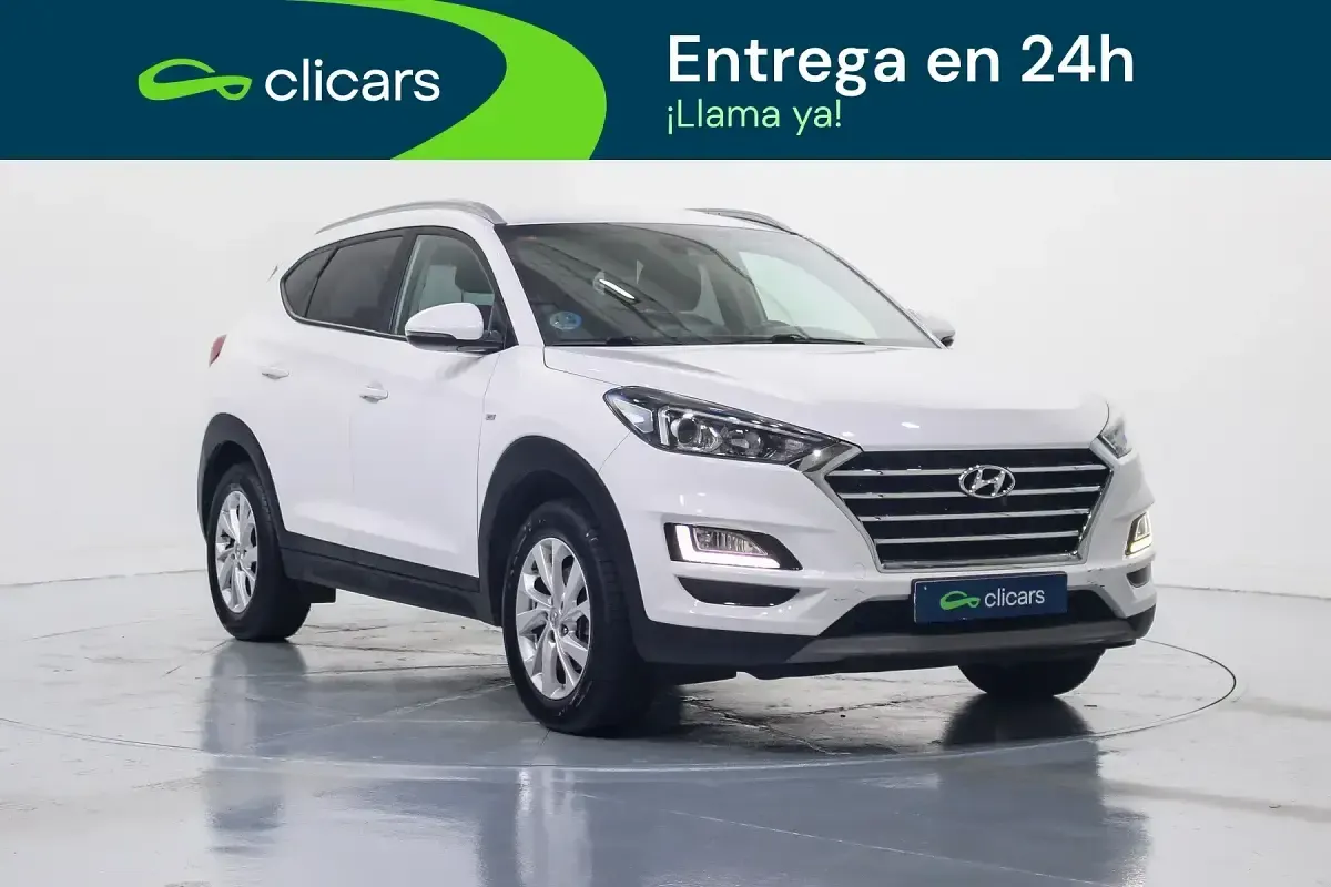 Usado Hyundai Tucson 116 CV (85 kW) 2019 Blanco SUV