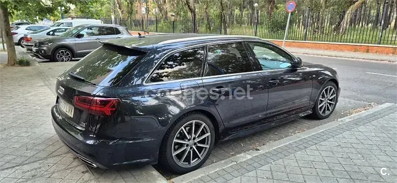 Usado Audi A6 272 CV (200 kW) 2017 Azul Familiar