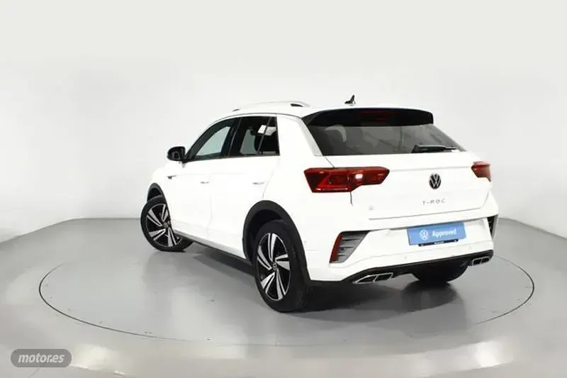 Usado VW T-Roc R-line 150 CV (110 kW) 2023 Blanco SUV