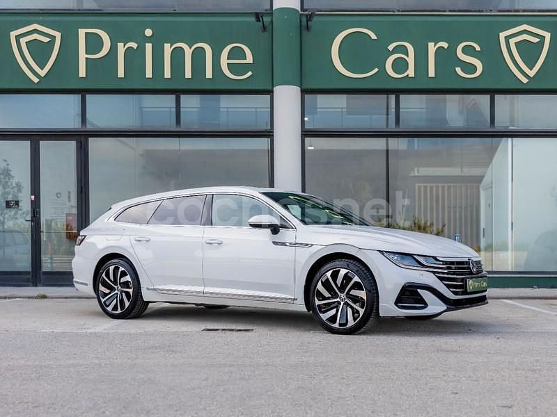 Usado VW Arteon R-line 218 CV (160 kW) 2021 Blanco Familiar