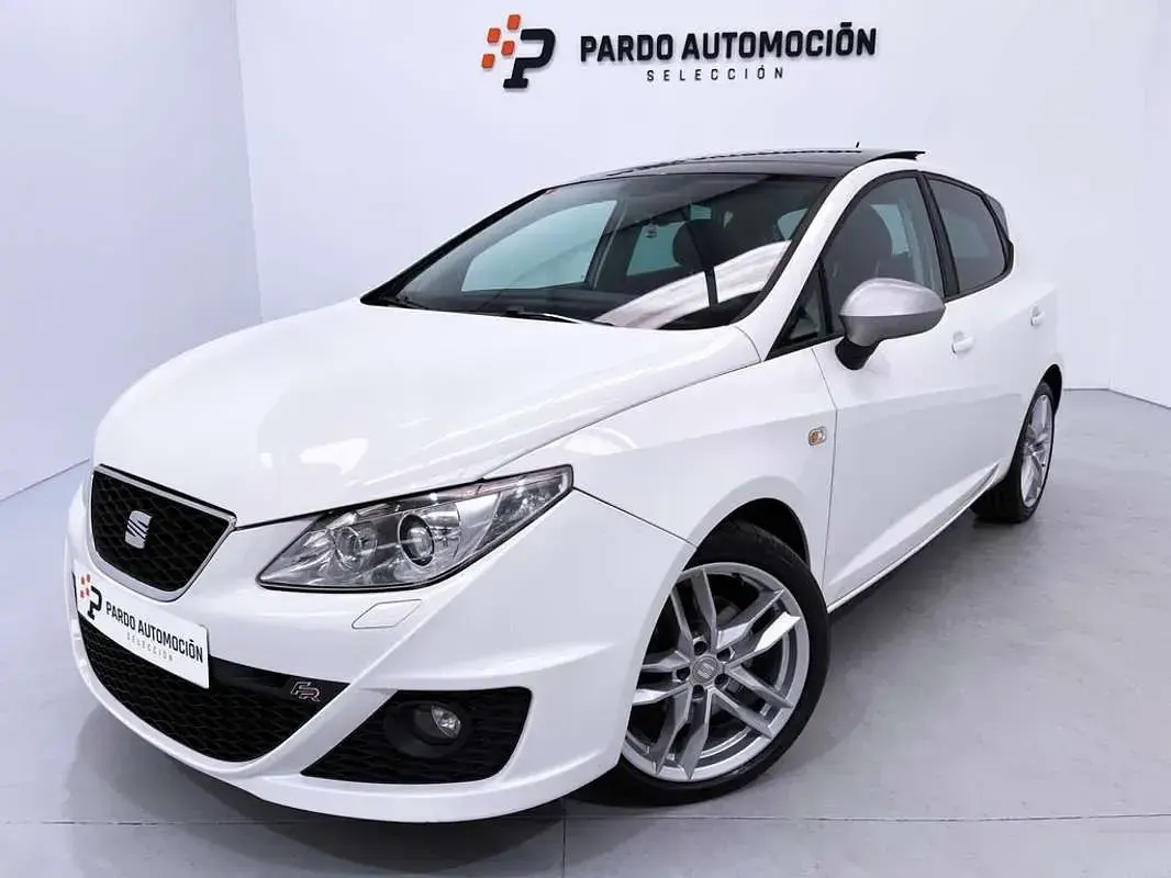 Usado Seat Ibiza FR 131 CV (96 kW) 2010 Blanco Utilitario