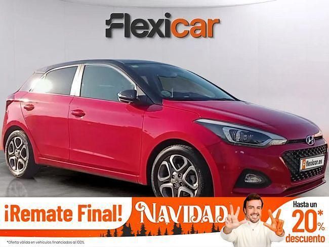Rojo Usado 2020 Hyundai i20 Berlina | 13.490 € (Precio justo) - Imagen 1/4
