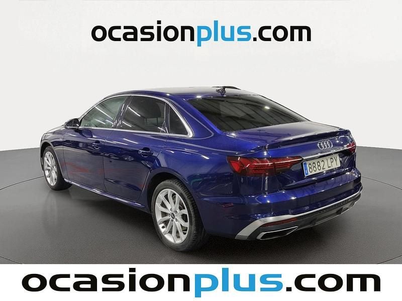 Usado Audi A4 S-Line 136 CV (100 kW) 2021 Azul Berlina