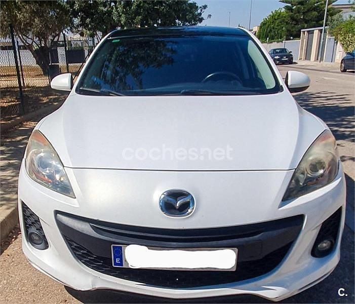 Usado Mazda 3 Active 109 CV (80 kW) 2012 Blanco Berlina