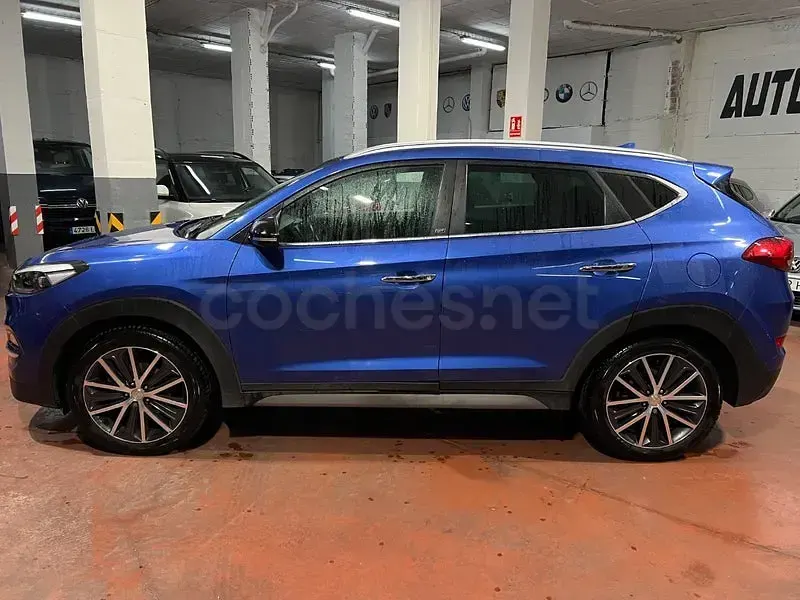 Usado Hyundai Tucson GO! 141 CV (103 kW) 2018 Azul SUV