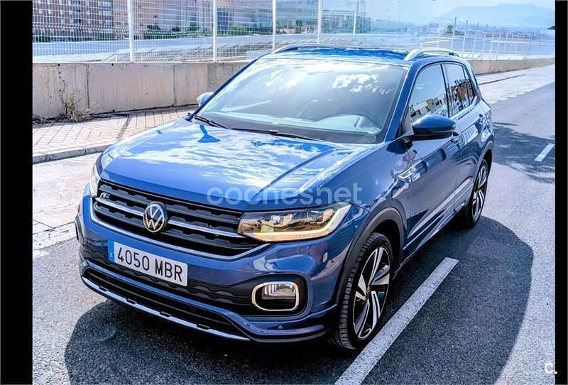 Azul Usado 2022 VW T-Cross R-line SUV | 20.900 € (Precio justo) - Imagen 1/4